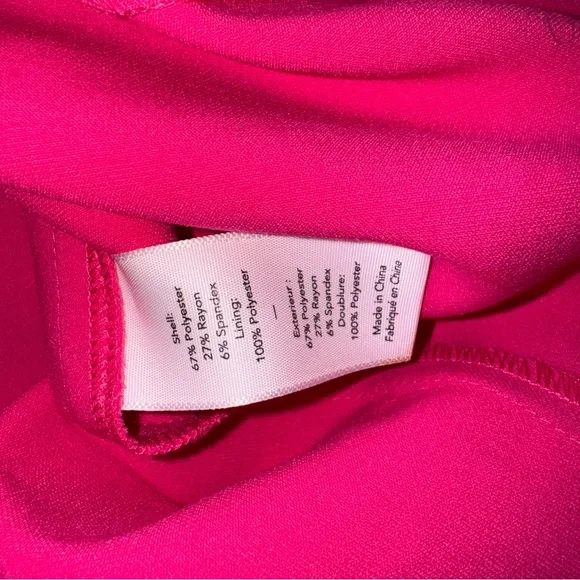 Likely Fuchsia Pink Halter Carolyn Pencil Dress - Picture 6 of 7